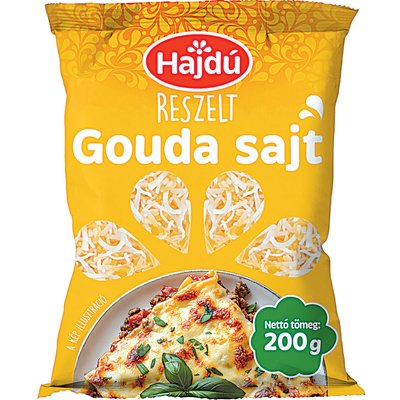 HAJDÚ RESZELT GOUDA SAJT termékképe