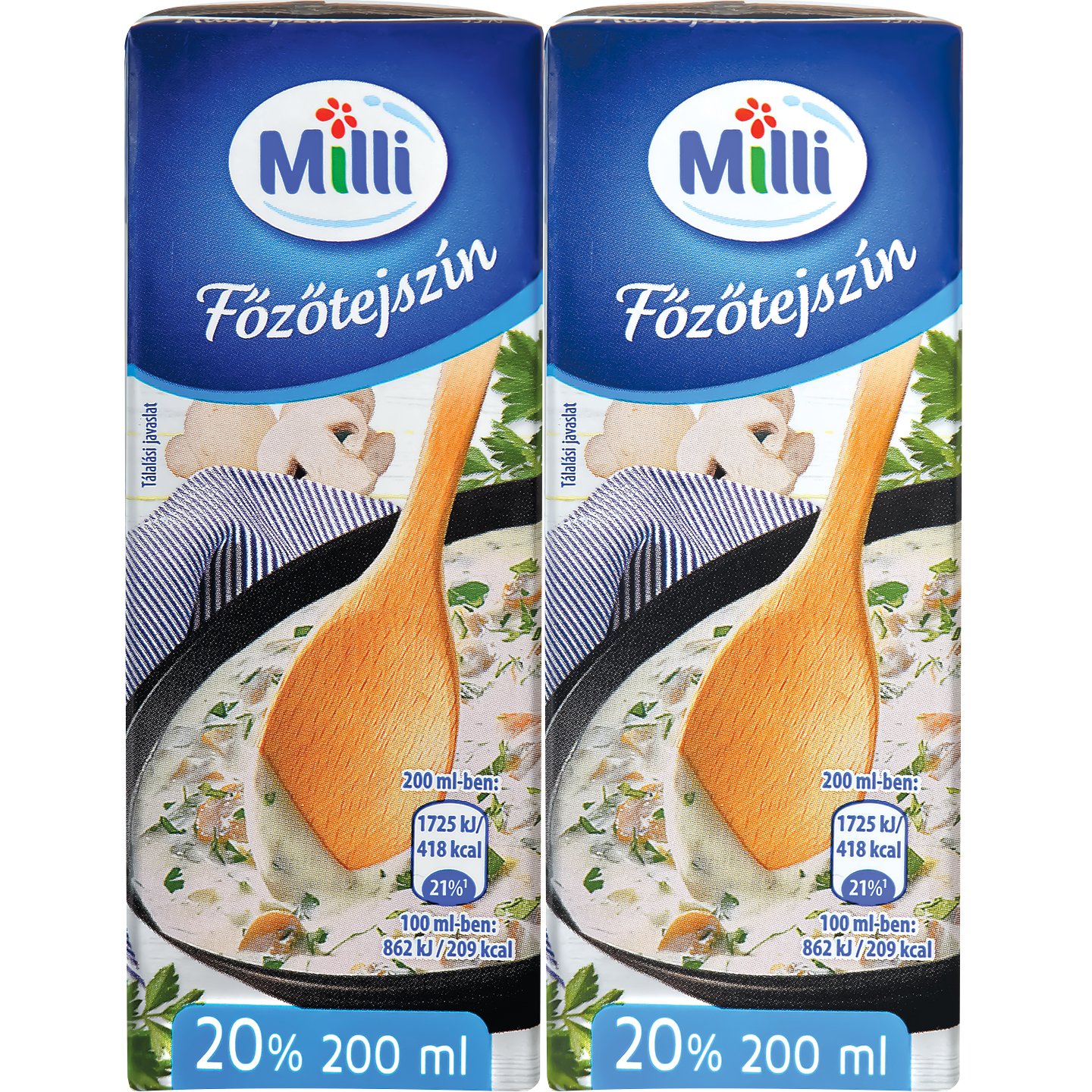 Milli Főzőtejszín Duopack