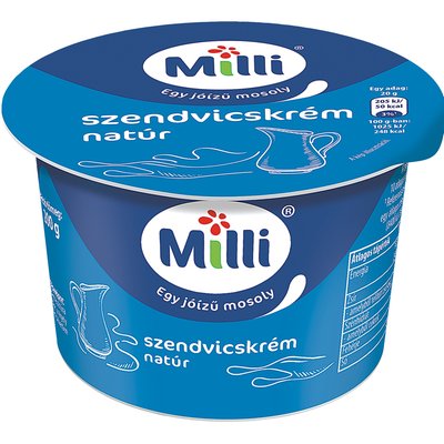 MILLI NATÚR SZENDVICSKRÉM termékképe