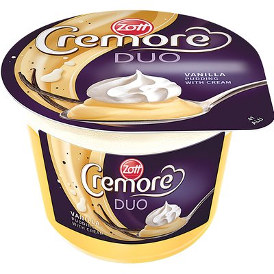 ZOTT CREMORE DUO VANÍLIÁS DESSZERT termékképe