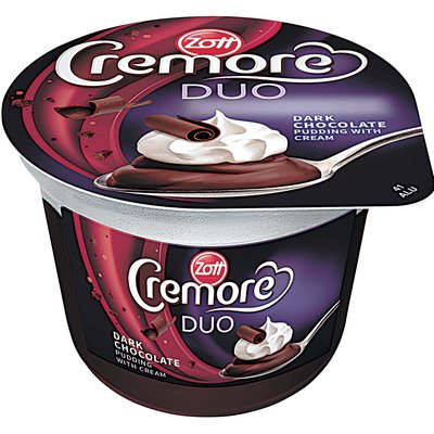 ZOTT CREMORE DUO ÉTCSOKOLÁDÉS DESSZERT termékképe