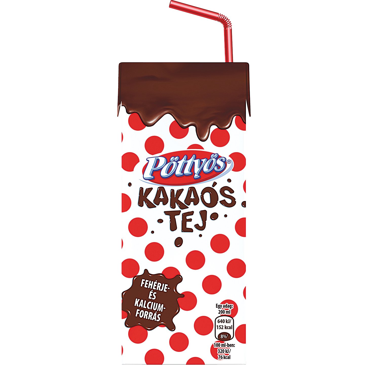 Pöttyös Kakaós Tej