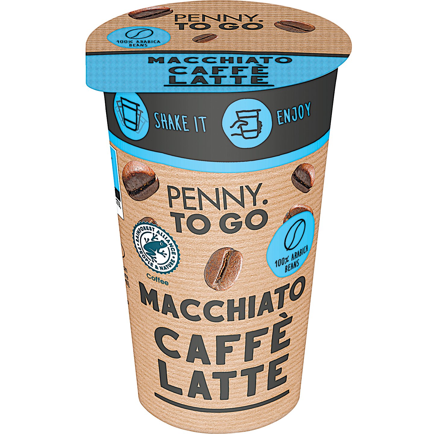 Penny To Go Latte Macchiato Caffé Latte