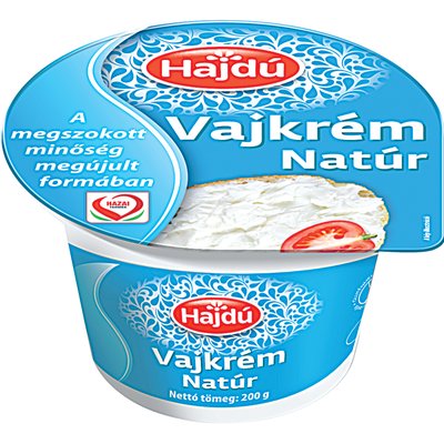 HAJDÚ NATÚR VAJKRÉM termékképe