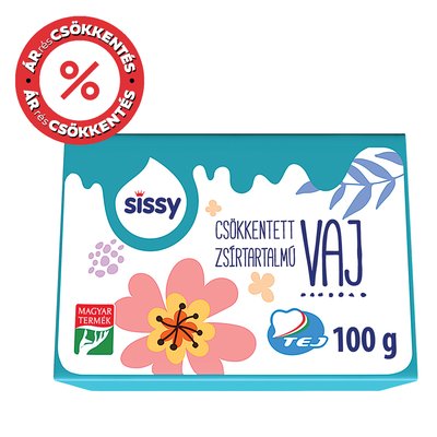 SISSY CSÖKKENTETT ZSÍRTARTALMÚ VAJ termékképe