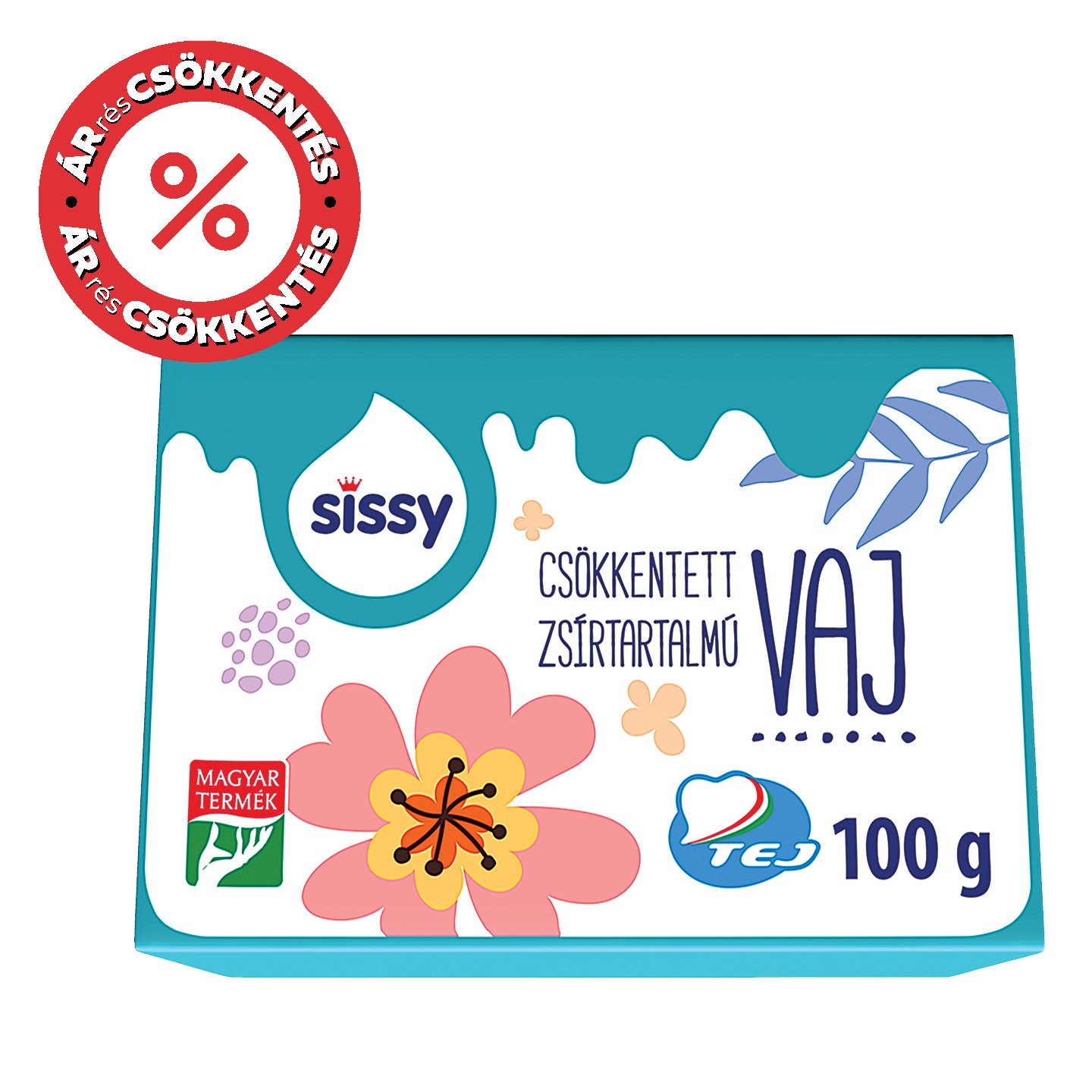 Sissy Csökkentett Zsírtartalmú Vaj