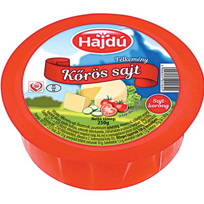 HAJDÚ NATÚR KŐRÖS SAJT termékképe
