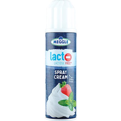 MEGGLE CUKOR ÉS LAKTÓZMENTES HABSPRAY termékképe