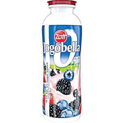 ZOTT JOGOBELLA ÁFONYA-ERDEI GYÜMÖLCS ÍZŰ ITAL termékképe
