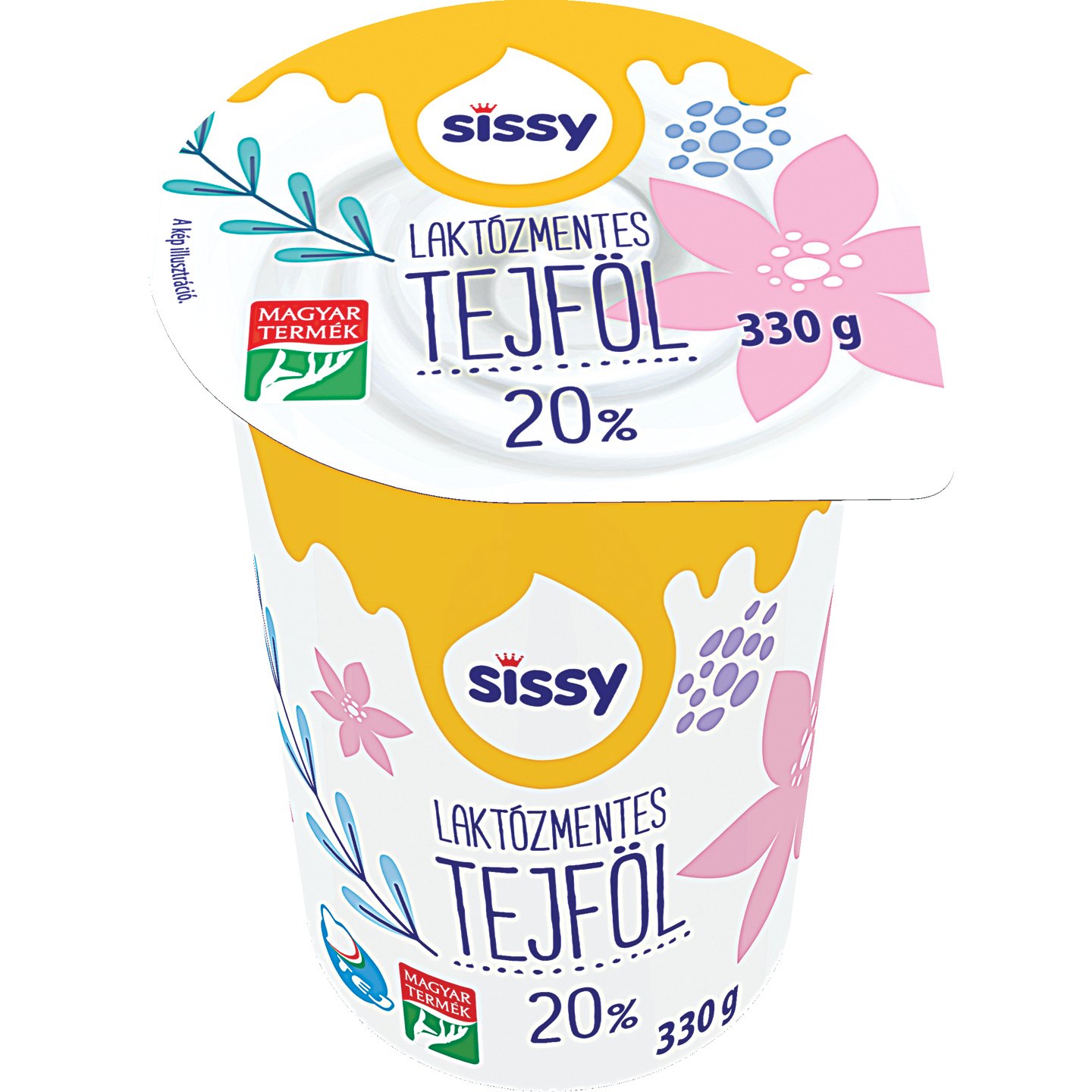 Sissy Laktózmentes Tejföl