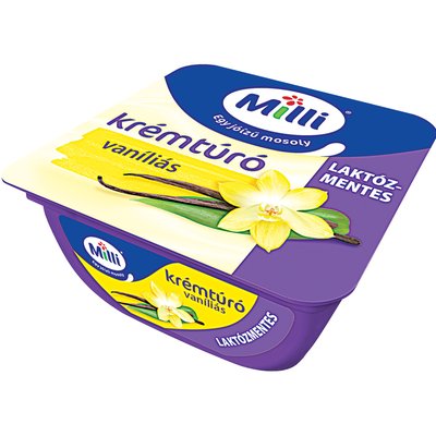 MILLI LAKTÓZMENTES VANÍLIÁS KRÉMTÚRÓ termékképe