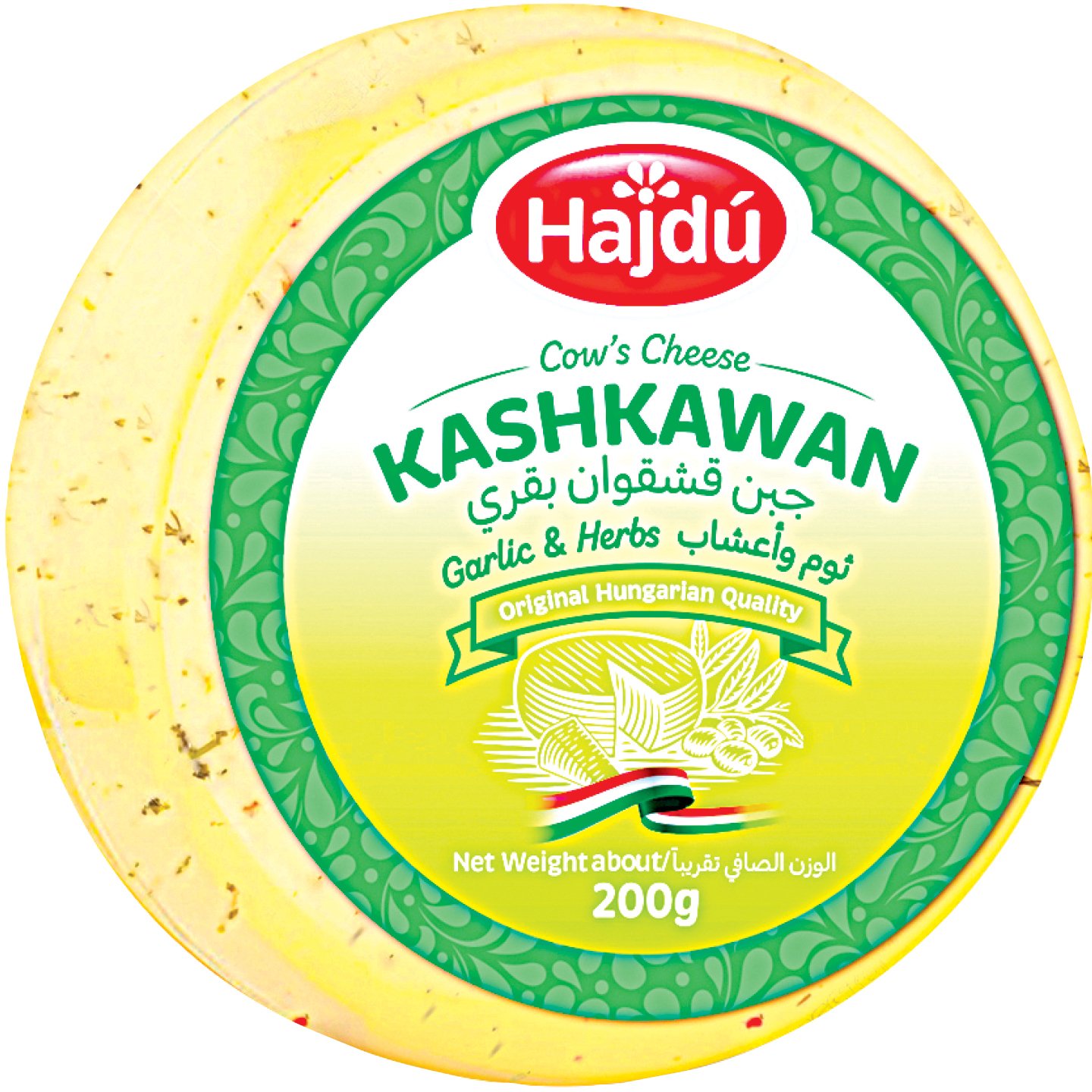 Hajdú Kashkawan Zöldfűszeres Sajt