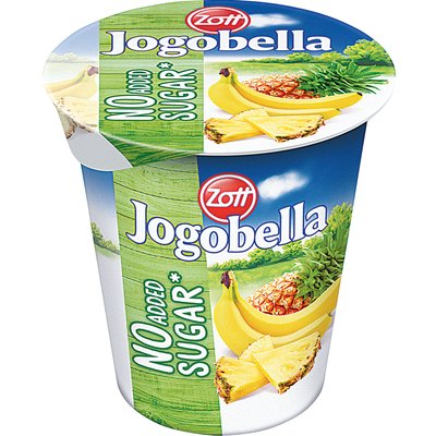 ZOTT JOGOBELLA CLASSIC HOZZÁADOTT CUKOR NÉLKÜLI JOGHURT termékképe