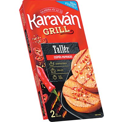 KARAVÁN CSÍPŐS PAPRIKÁS GRILL TALLÉR termékképe