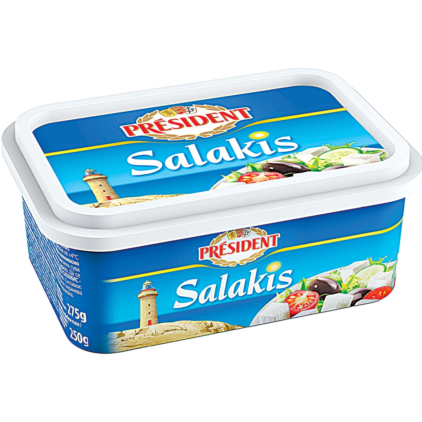 Président Salakis Krémfehérsajt