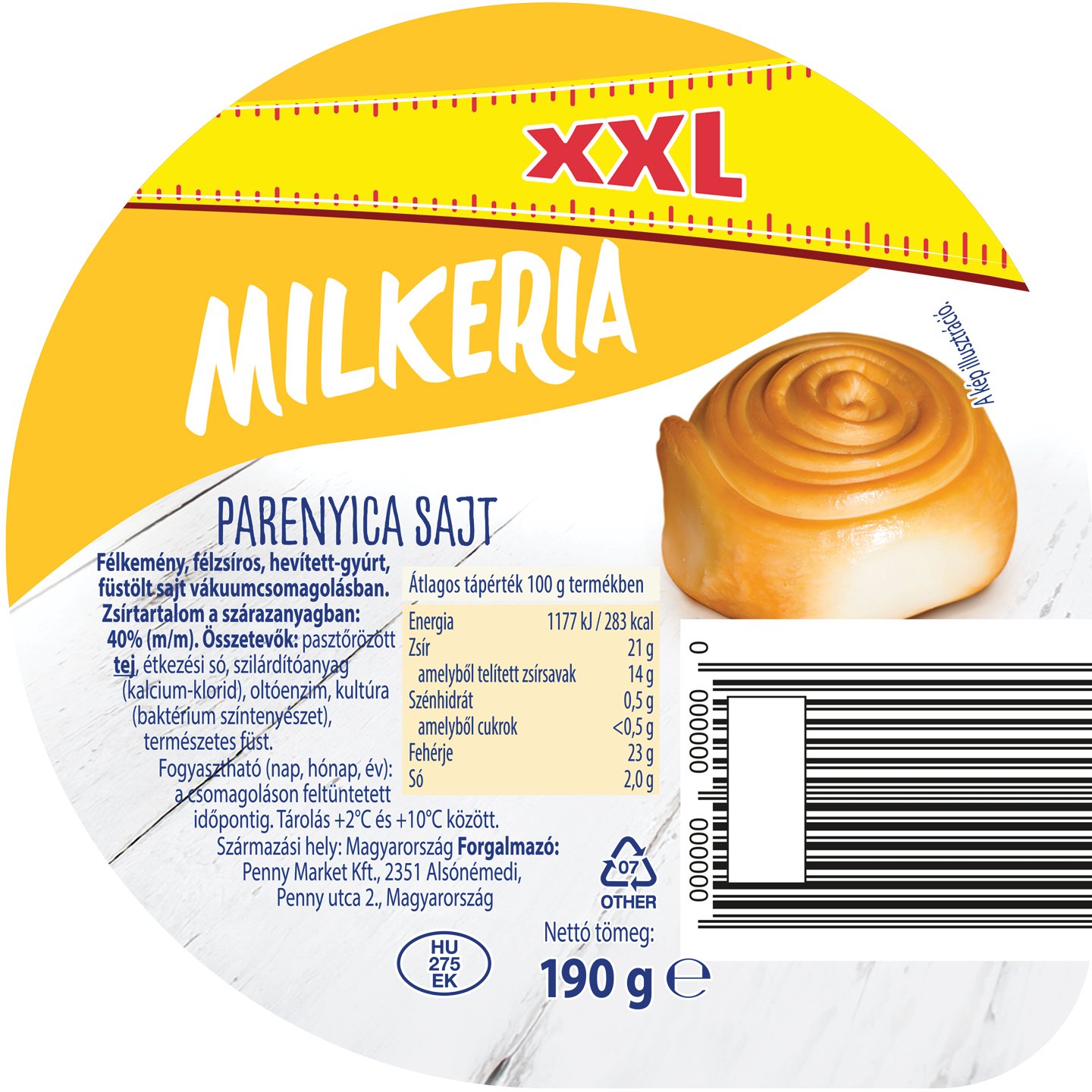 Milkeria Parenyica Sajt Xxl