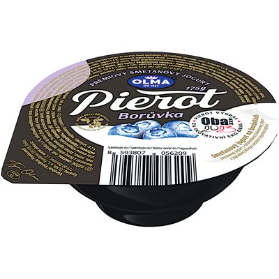 OLMA PIEROT ÁFONYÁS TEJSZÍNES JOGHURT termékképe