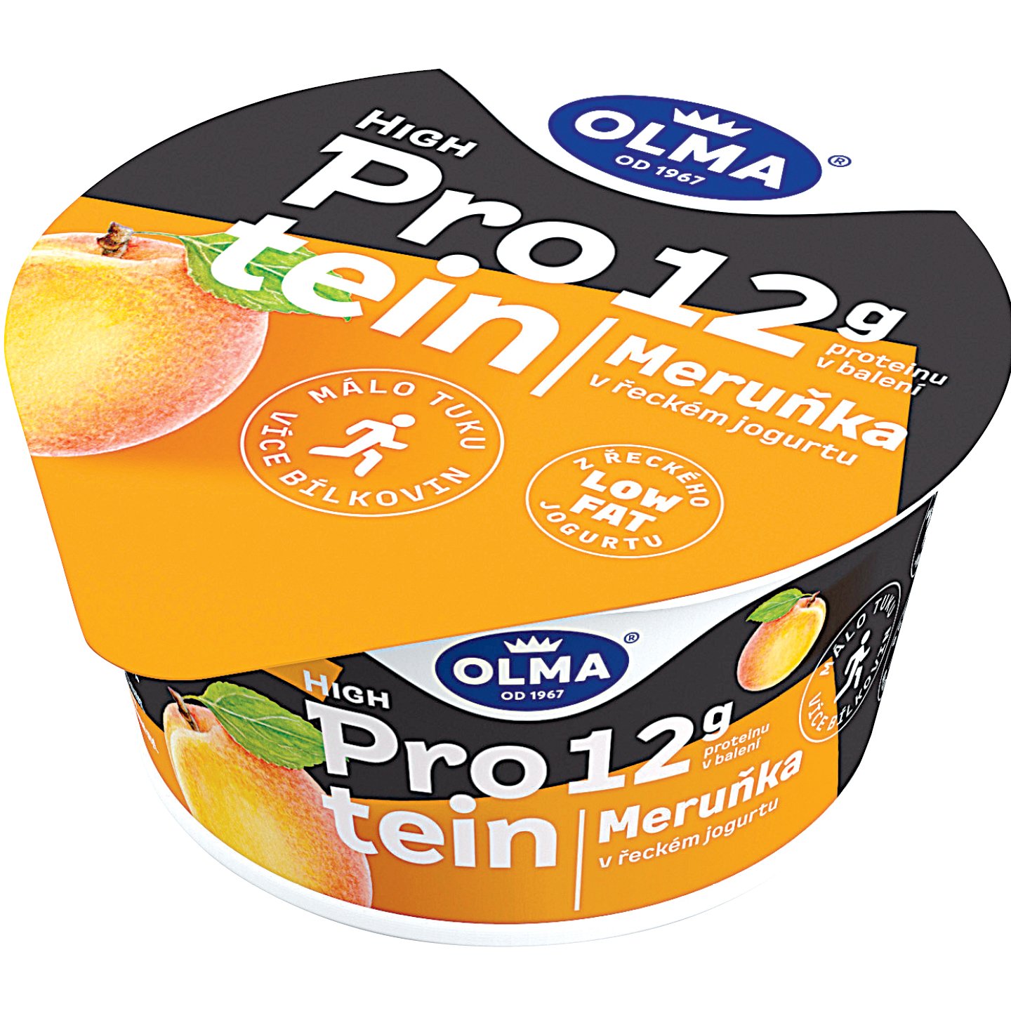 Olma High Sárgabarack ízű Protein Joghurt