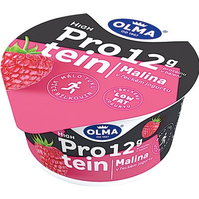 OLMA HIGH MÁLNA ÍZŰ PROTEIN JOGHURT termékképe