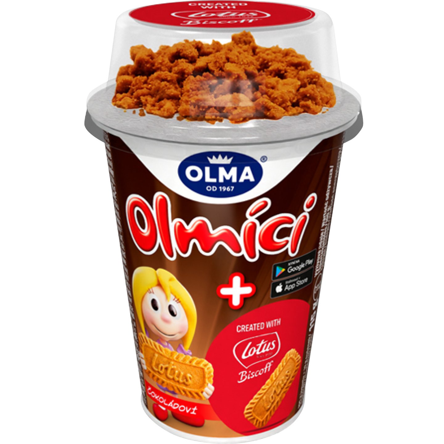 Olma Olmíci Lotus Csokoládé ízű Desszert