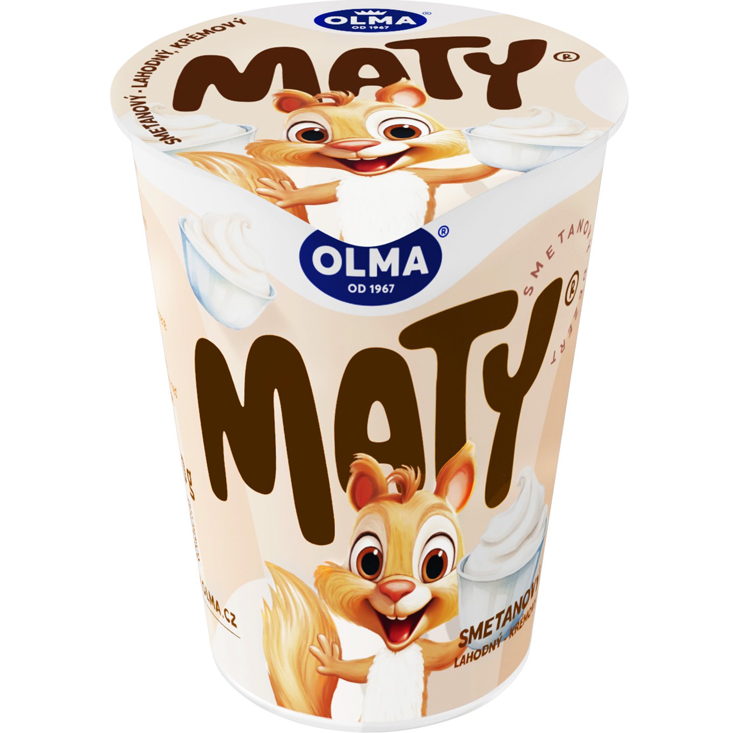 Olma Olmíci Maty Tejszínes Desszert