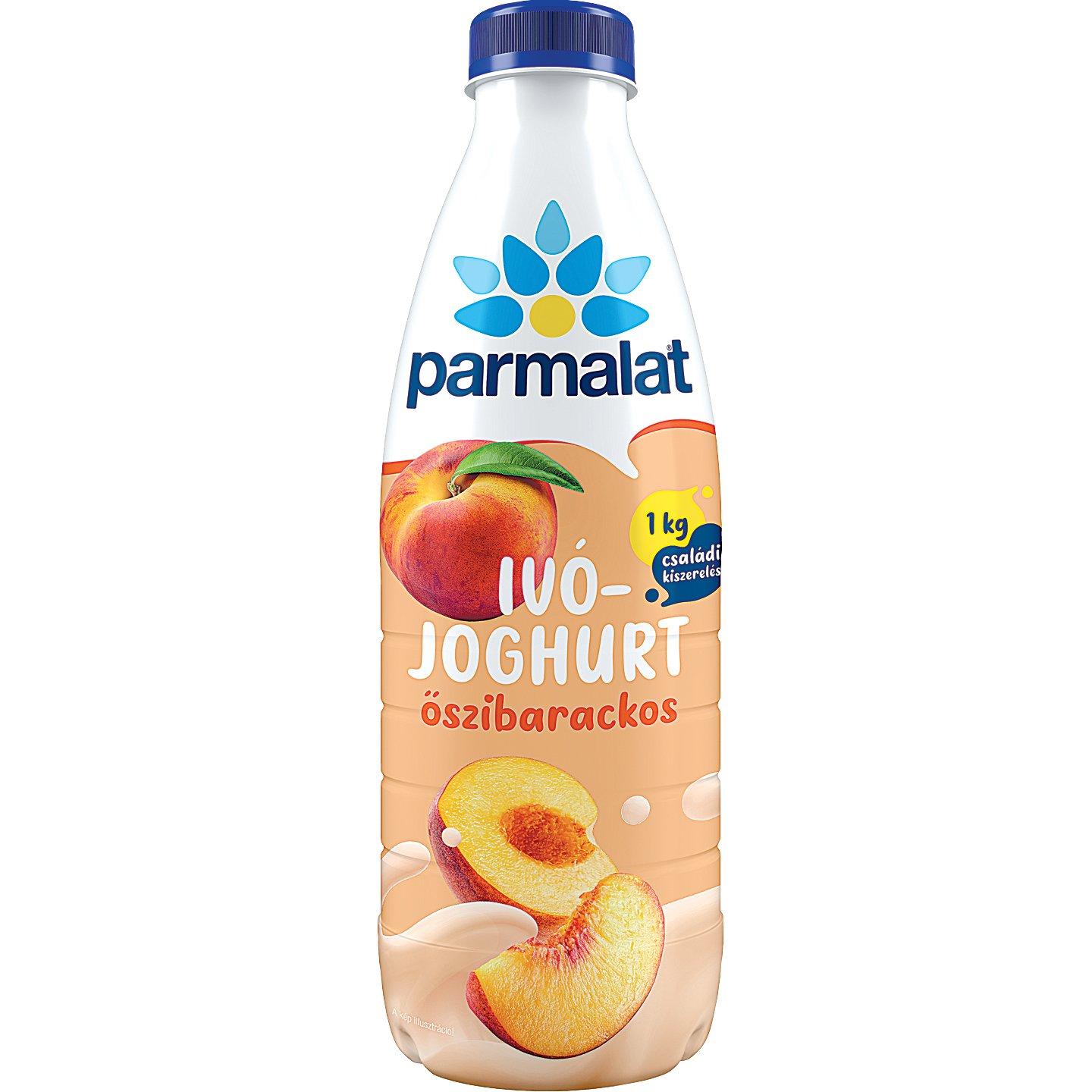 Parmalat őszibarackos Ivójoghurt