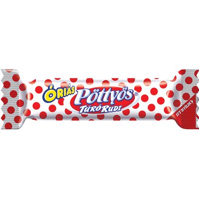 ÓRIÁS PÖTTYÖS TÚRÓ RUDI ÉTCSOKOLÁDÉS BEVONATTAL termékképe
