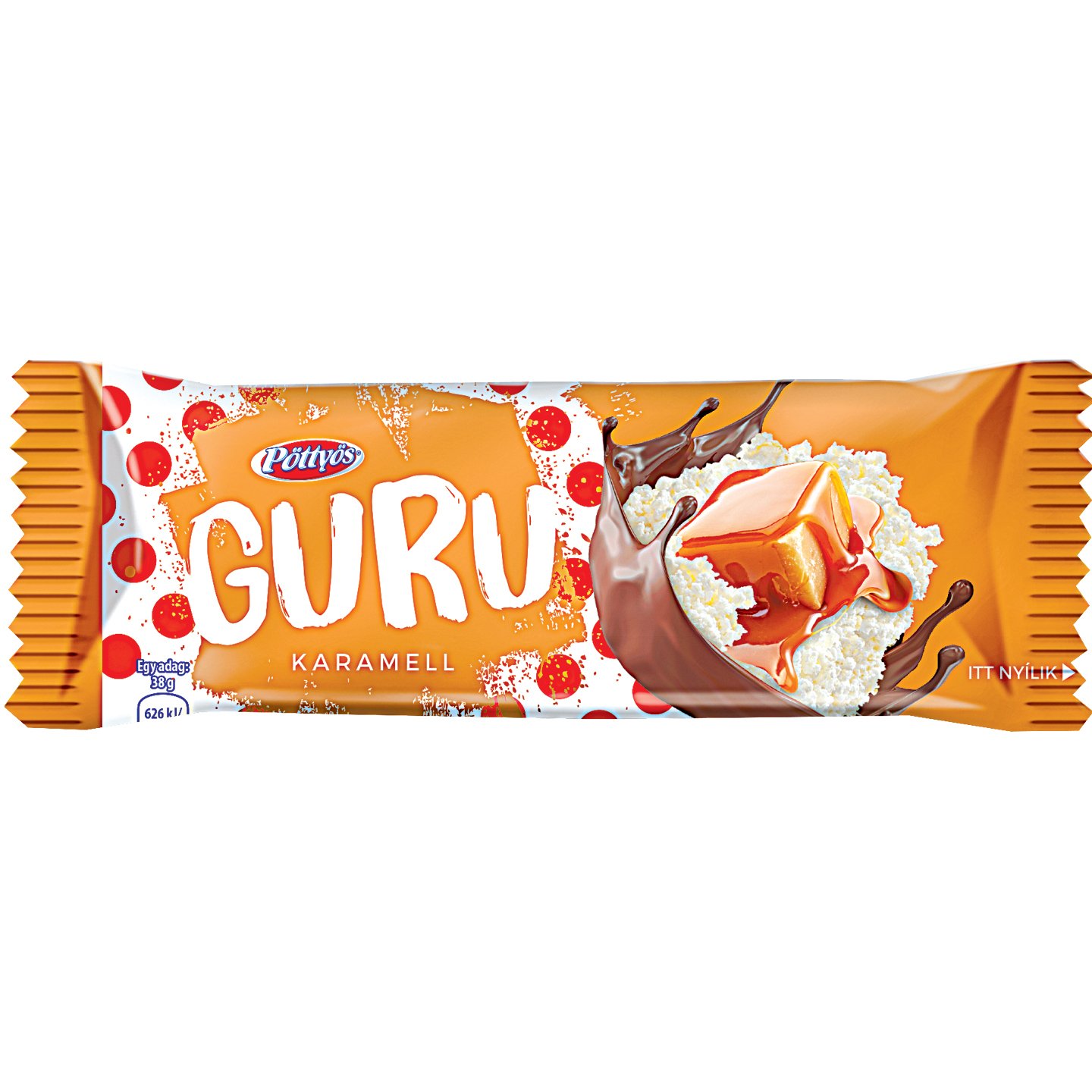 Pöttyös Guru Karamellás Túródesszert