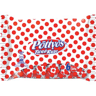 PÖTTYÖS TÚRÓ RUDI NATÚR ÉTCSOKOLÁDÉS MULTIPACK termékképe