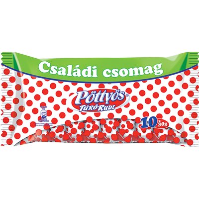 PÖTTYÖS TÚRÓ RUDI NATÚR ÉTCSOKOLÁDÉS MULTIPACK termékképe