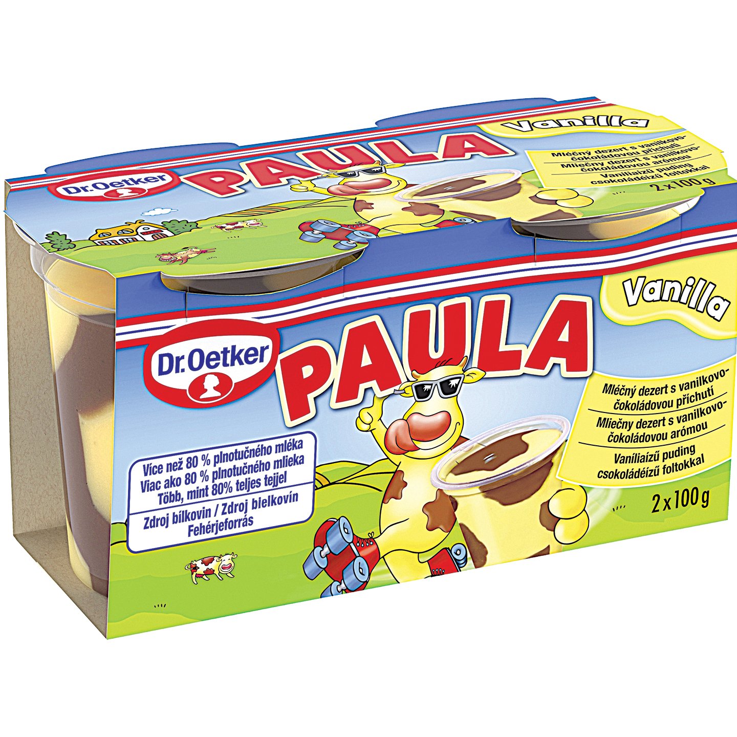 Dr. Oetker Paula Vanília-csokoládé ízű Puding