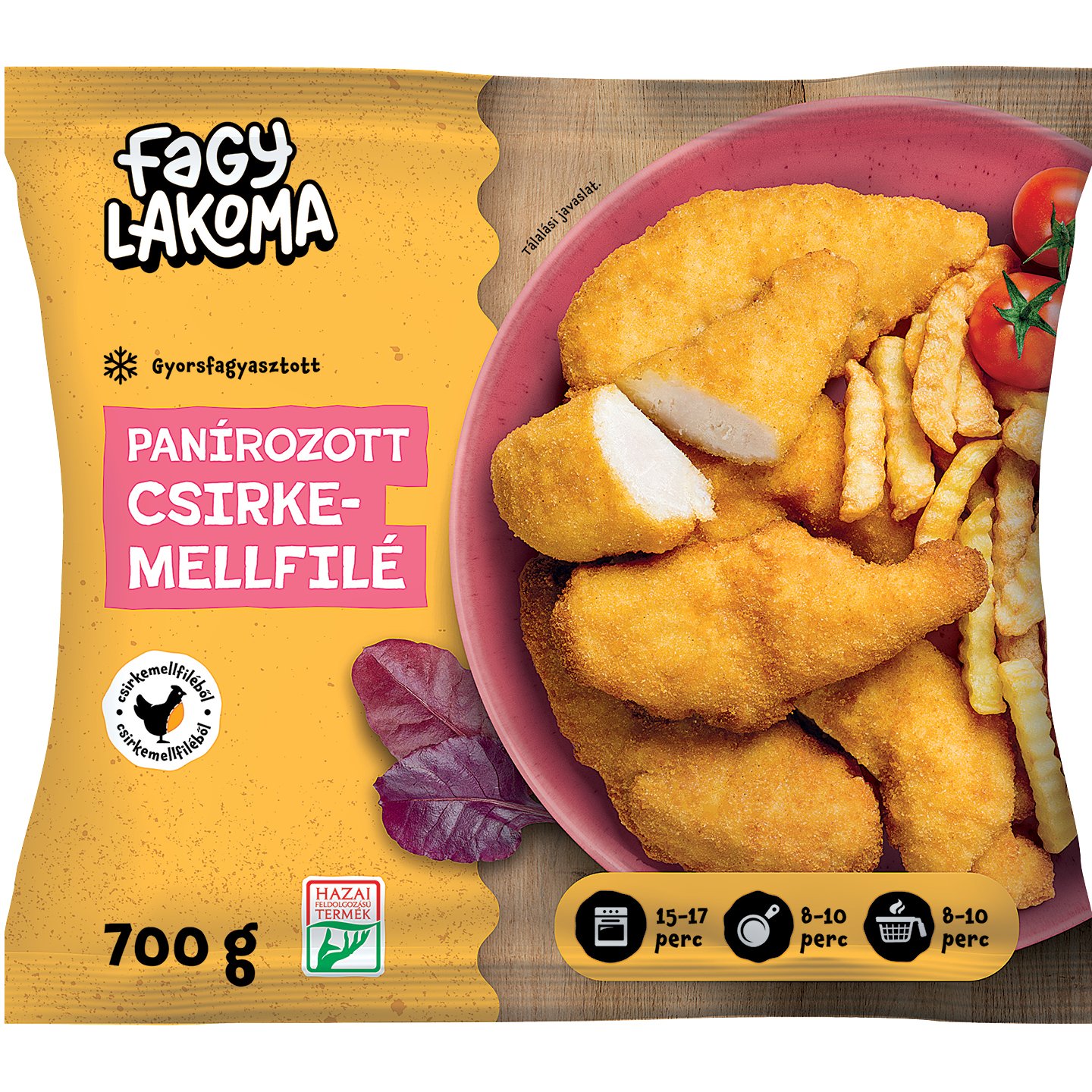 Fagylakoma Panírozott Csirkemellfilé