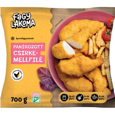 Image of FAGYLAKOMA PANÍROZOTT CSIRKEMELLFILÉ