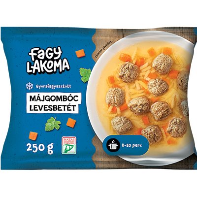 FAGYLAKOMA MÁJGOMBÓC LEVESBETÉT termékképe