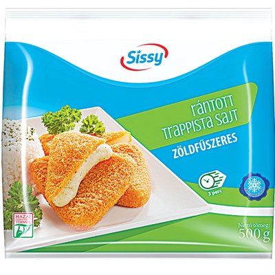 Image of SISSY RÁNTOTT ZÖLDFŰSZERES TRAPPISTA SAJT