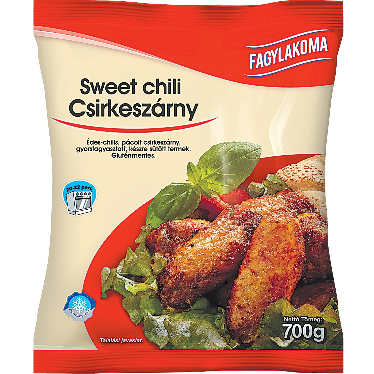 Fagylakoma Sweet Chili Csirkeszárny