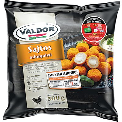 VALDOR SAJTOS MINIGOLYÓ termékképe