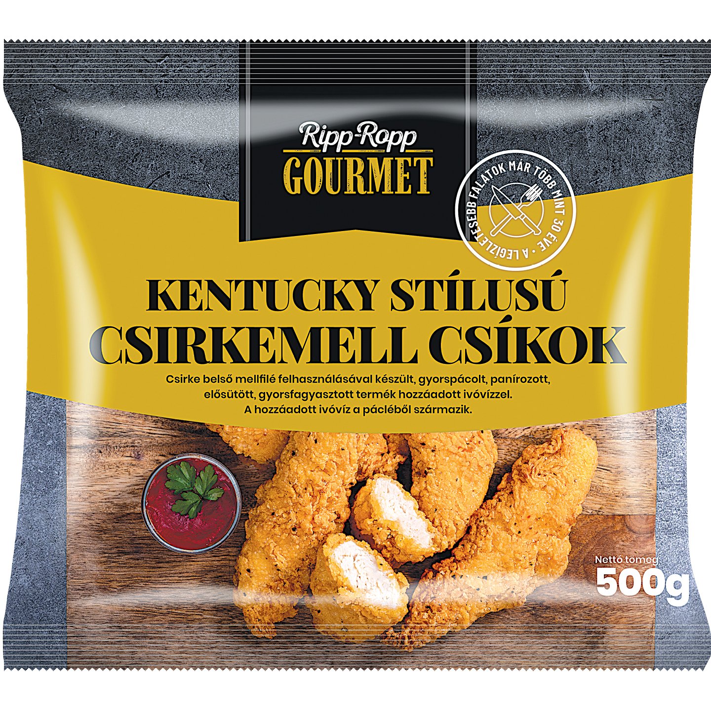 Ripp Ropp Kentucky Stílusú Csirkemell Csíkok