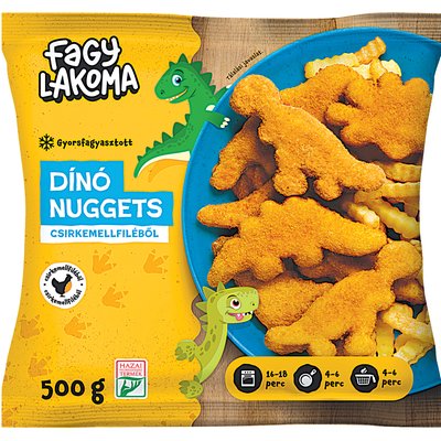 Image of FAGYLAKOMA DÍNÓ NUGGETS