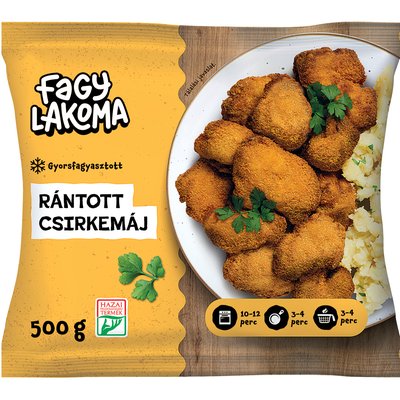 FAGYLAKOMA RÁNTOTT CSIRKEMÁJ termékképe