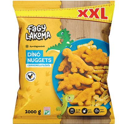 FAGYLAKOMA DÍNÓ NUGGETS XXL termékképe
