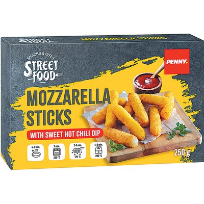 PENNY MOZZARELLA STICKS termékképe