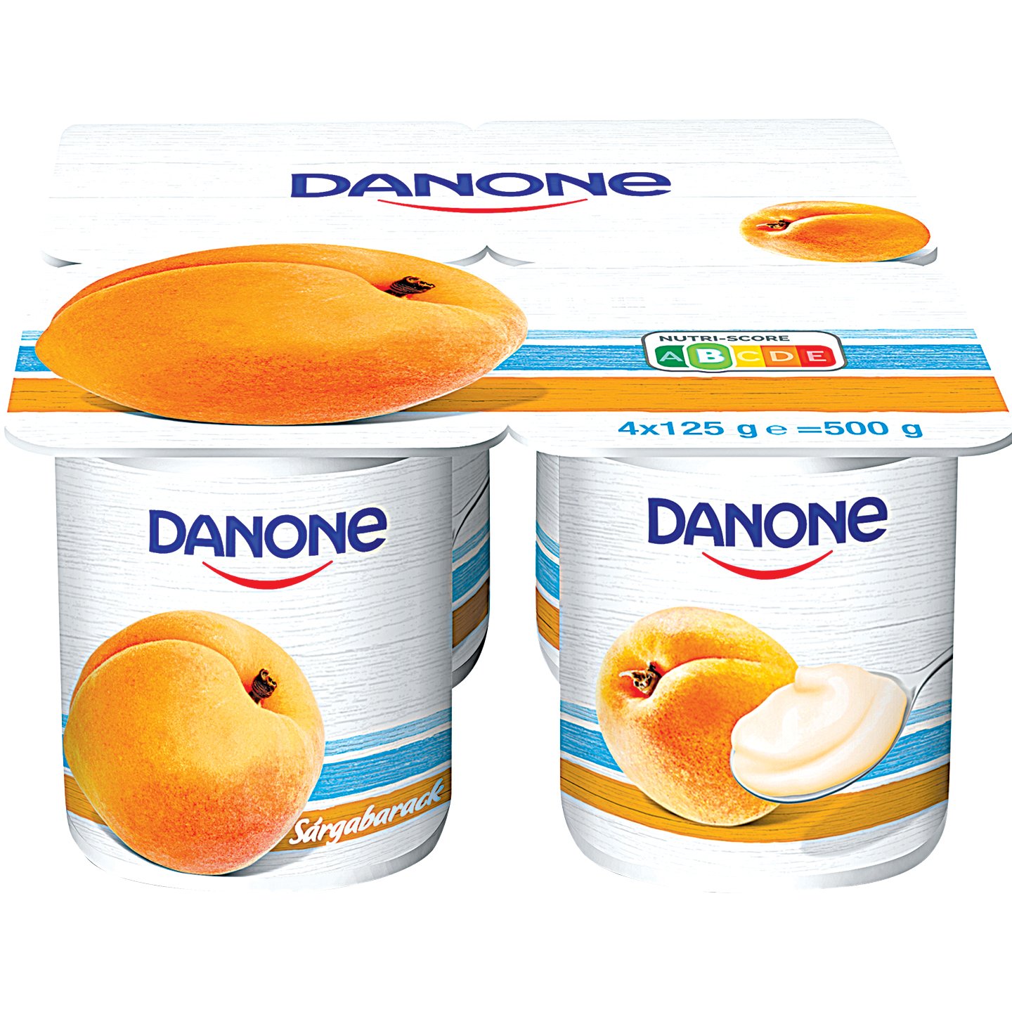 Danone Sárgabarackos Joghurt Multipack