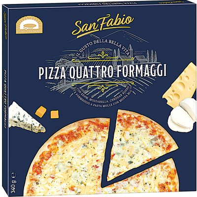 GYF.SAN FABIO 4 SAJTOS PIZZA 340G termékképe