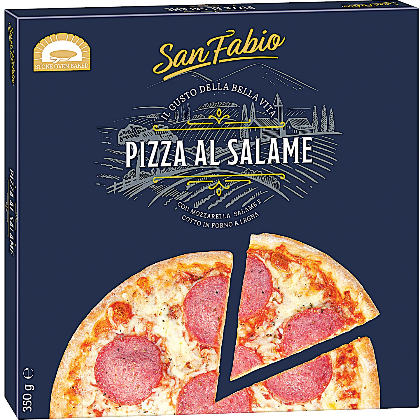 San Fabio Szalámis Pizza