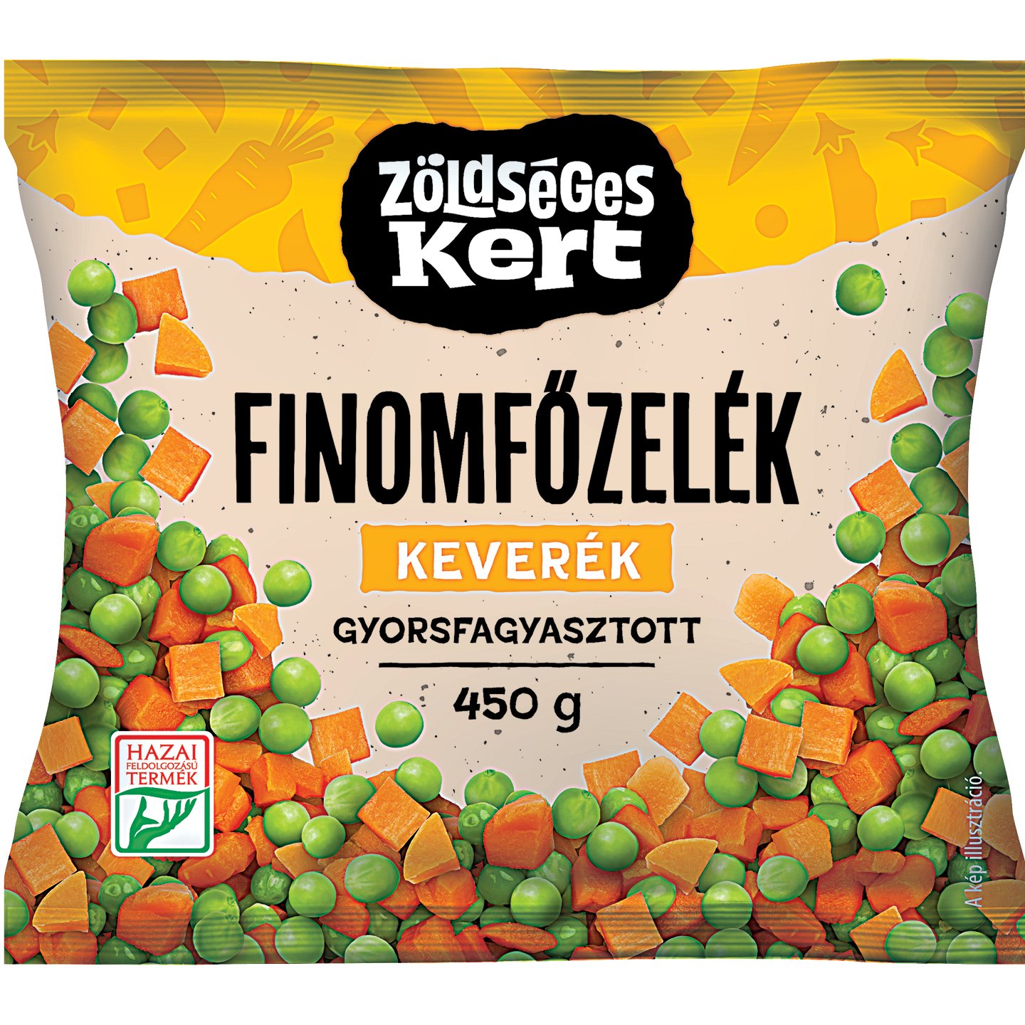 Zöldségeskert Finomfőzelék Keverék