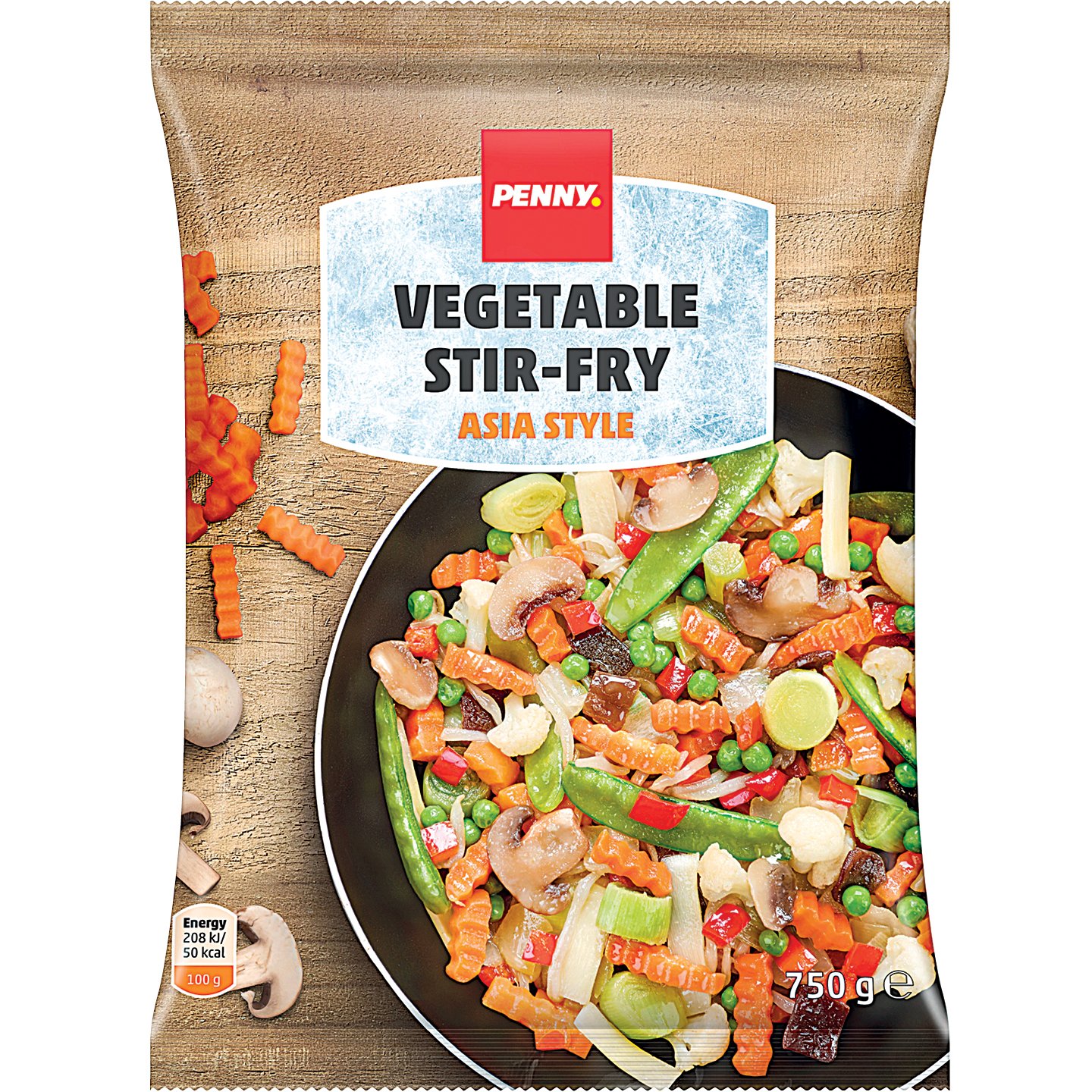 Penny ázsiai Serpenyős Zöldség