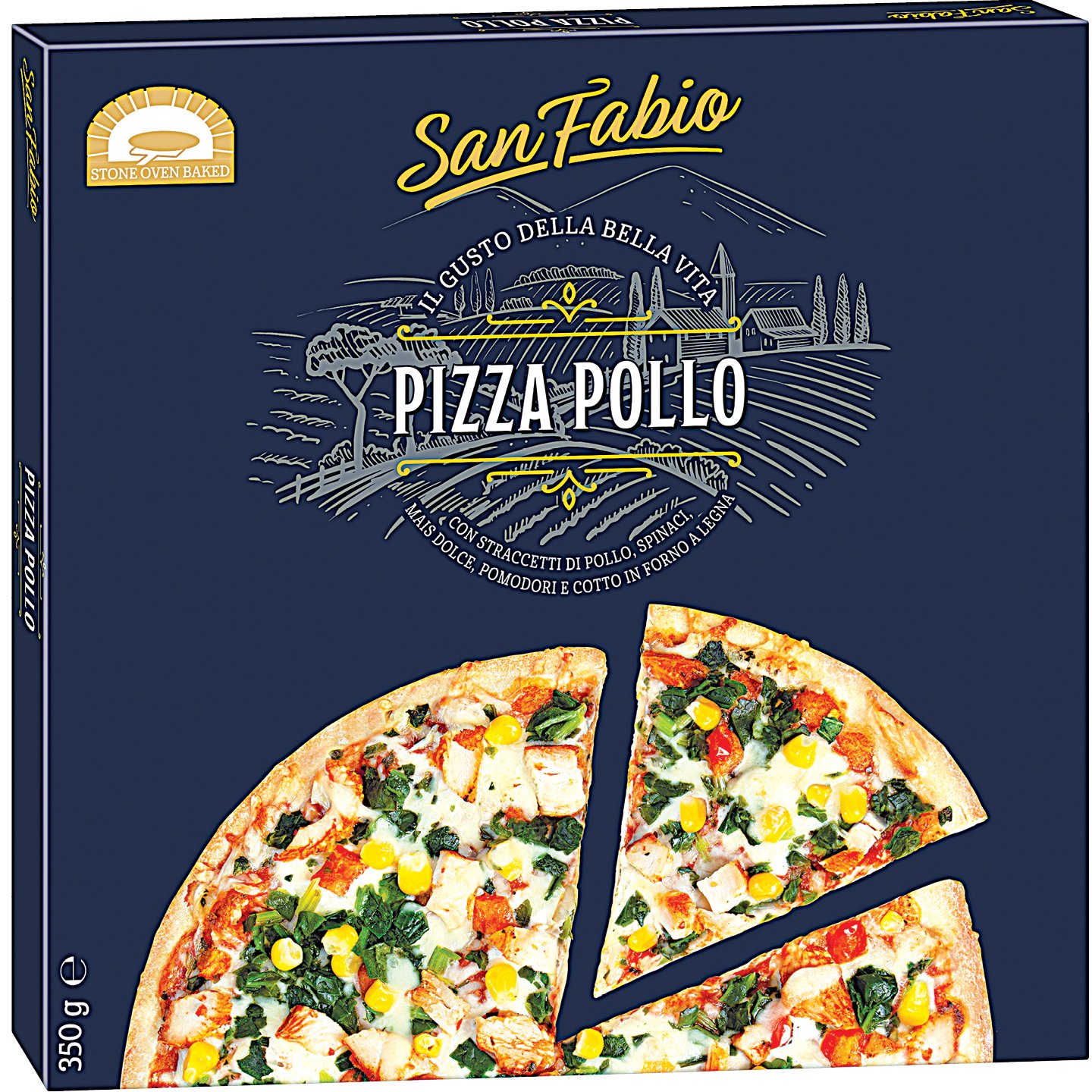 San Fabio Csirkés Pizza