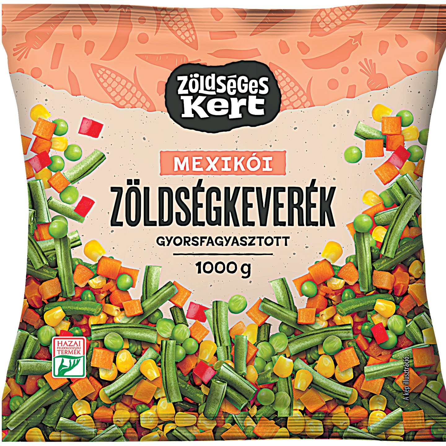 Zöldségeskert Mexikói Zöldségkeverék