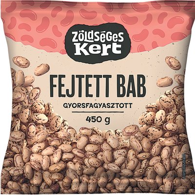ZÖLDSÉGESKERT FEJTETT BAB termékképe